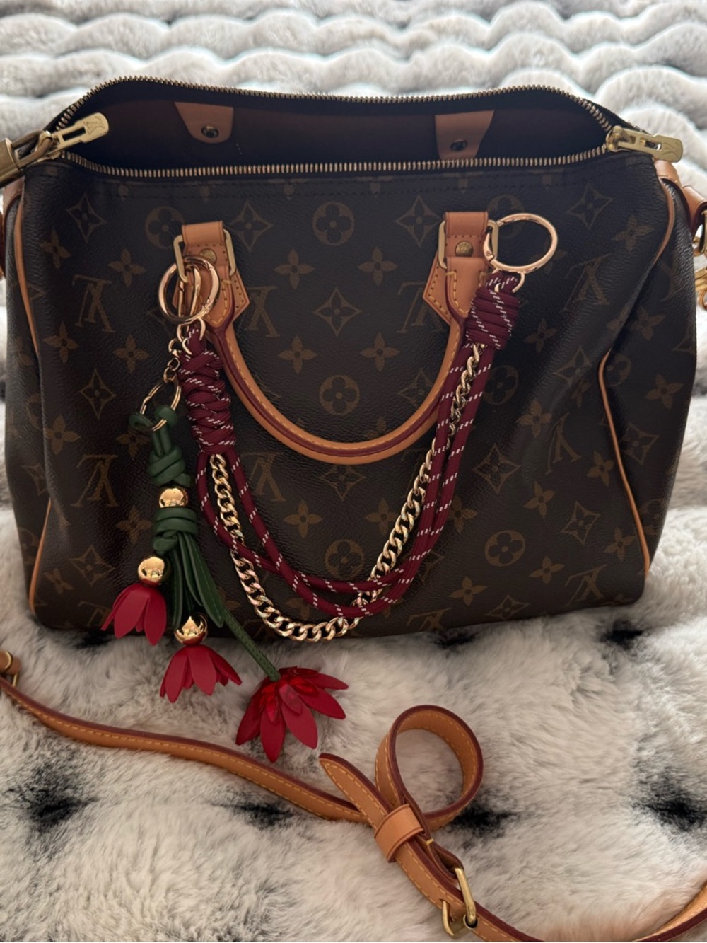 Louis Vuitton Monogram Speedy Bandolier